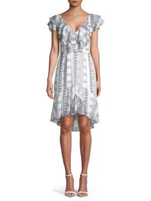 Wayf Chelsea Ruffled Floral Dress