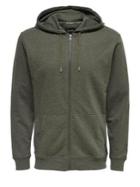 Only And Sons Michael Full-zip Hoodie
