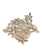 Anne Klein Goldtone & Simulated Pearl Brooch
