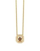 Le Vian Chocolatier Vanilla Diamonds, Chocolate Diamonds & 14k Honey Gold Pendant Necklace
