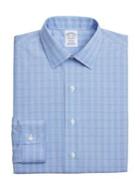 Brooks Brothers Plaid Wrinkle-free Dress Shirt
