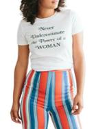 The Bee & The Fox Power Of A Woman Slogan Tee