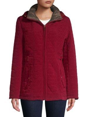Gallery Hooded Quilted Jacket