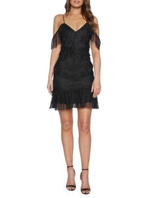 Bardot Valorie Cold-shoulder Dress