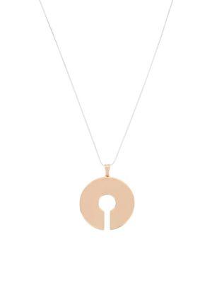 Bcbgeneration Heavy Metal Open Circle Pendant Necklace