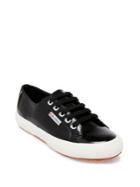 Superga Patent Leather Lace-up Sneakers