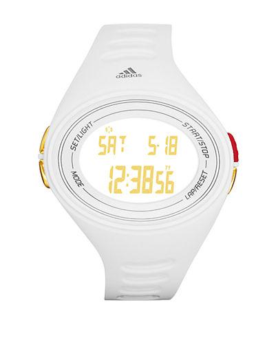 Adidas Mens Adizero Basic White Polyurethane Watch
