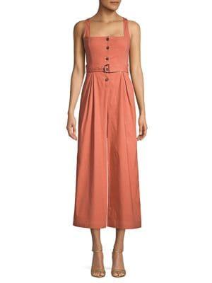 Astr The Label Warwick Belted Jumpsuit