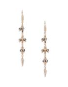 Design Lab Lord & Taylor Crystal Linear Cluster Earrings
