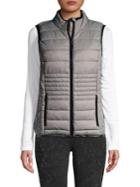 Marc New York Performance Contrast-trim Quilt Vest