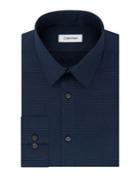 Calvin Klein Slim Fit Point-stripe Dress Shirt