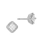 Cole Haan Crowns Of Light Cubic Zirconia Square Stud Earrings