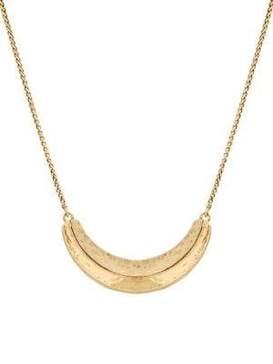 Lucky Brand Safari Beach Crystal Dimensional Collar Necklace