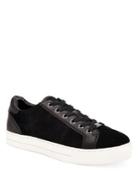 Coach Paddy Suede And Leather Lace-up Sneakers