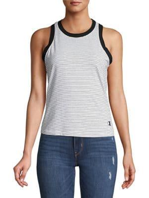 Champion Striped Tiny Tank Top