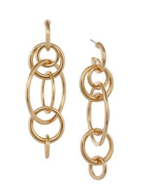 Laundry By Shelli Segal Bay Goldtone Statement Earrings