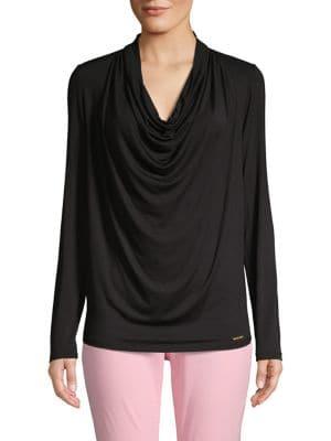 Michael Michael Kors Cowlneck Long-sleeve Top