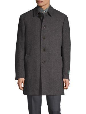 Lauren Ralph Lauren Insulated Herringbone Topcoat