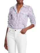 Lauren Ralph Lauren Floral-print Cotton Voile Shirt