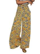 Walter Baker Status-print Braden Wide-leg Pants