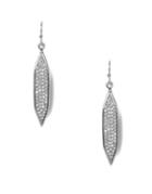 Vince Camuto Hidden Details Pave Crystal Linear Drop Earrings