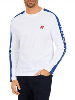 Nautica Signature Long-sleeve Cotton Tee