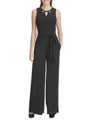 Tommy Hilfiger Grommet Jersey Jumpsuit