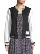 Calvin Klein Jeans Regular-fit Varsity Bomber Jacket