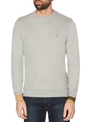 Original Penguin Camo-cuff Sweatshirt