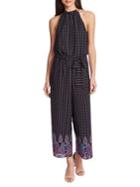 Cece By Cynthia Steffe Mosaic Paisley Jumpsuit