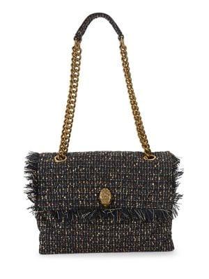 Kurt Geiger London Large Kingston Tweed Shoulder Bag