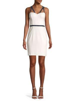 Guess Logo Strap Bodycon Dress