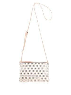 Fiorelli Bunton Double Compartment Stripe Crossbody Bag
