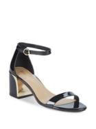 Enzo Angiolini Starlene Patent Leather Ankle-strap Sandals