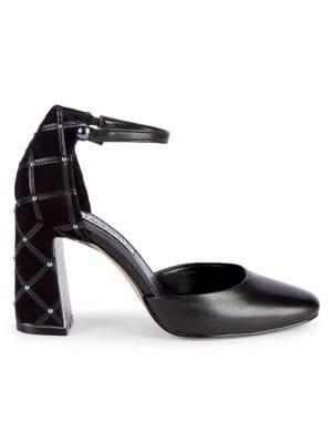Karl Lagerfeld Paris Gracy Embellished Heeled Pumps