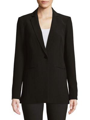 Karl Lagerfeld Paris Long One-button Jacket