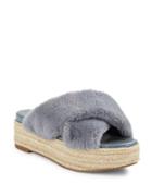 Sam Edelman Zia Faux Fur Platform Sandals