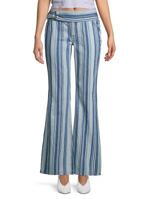 Free People Journey Flare High-rise Jeans