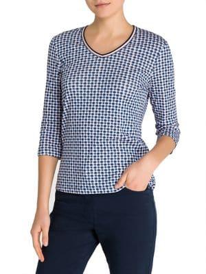 Olsen Easy Style Mini-pattern Tee