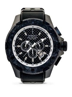 Kyboe Alpha Series Noir Stainless Steel Strap Watch