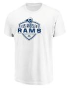 Majestic Los Angeles Rams Nfl Primary Receiver Cotton Tee