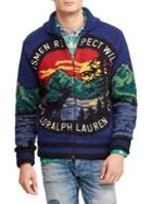 Polo Ralph Lauren Great Outdoors Intarsia Full Zip Cardigan