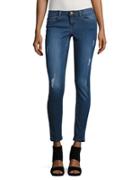 Noisy May Distressed Skinny Jeans