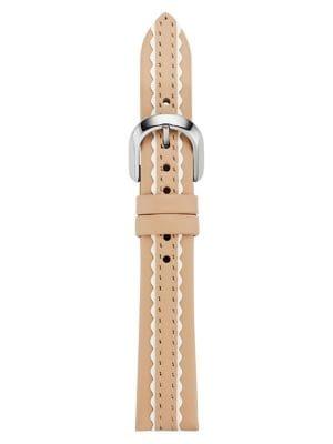 Kate Spade New York Vachetta Scallop Smart Watch Leather-strap/16mm