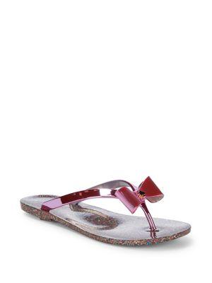 Kate Spade New York Follie Glitter Flip Flops