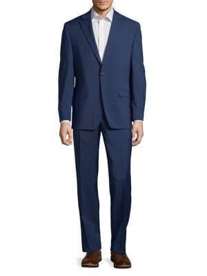 Lauren Ralph Lauren Slim-fit Plaid Wool Suit
