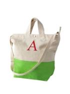 Cathy's Concepts Personalized Dipped Canvas Tote