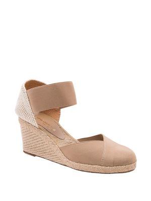 Andre Assous Anouka Elastic Espadrille Wedges