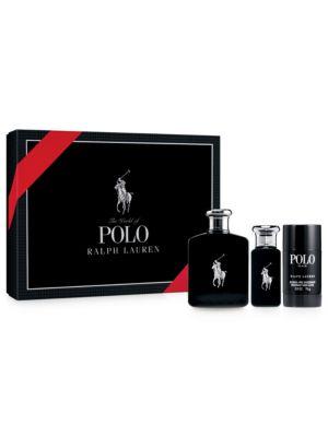 Ralph Lauren Fragrances Polo Black Three-piece Set - 104.00 Value