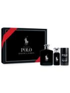Ralph Lauren Fragrances Polo Black Three-piece Set - 104.00 Value